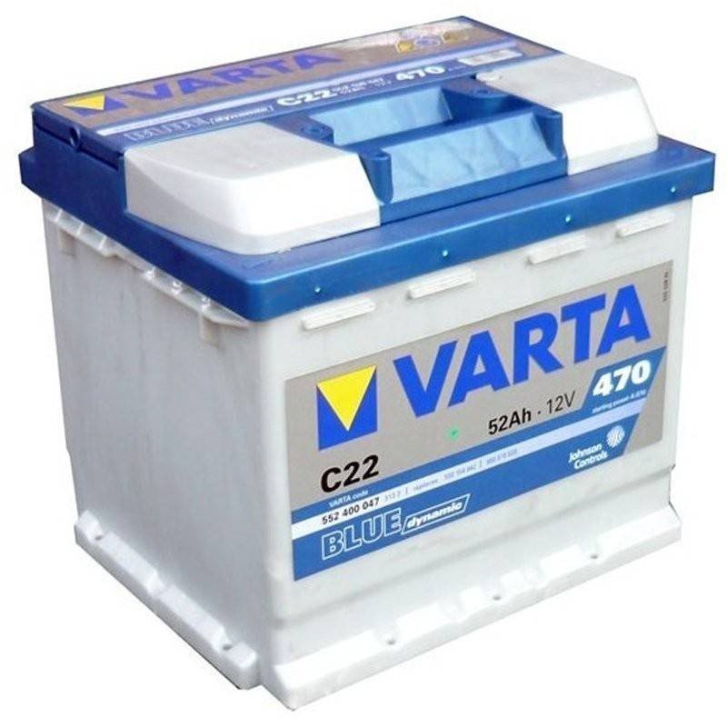 ▷ Varta C22  Batería 52Ah Blue Dynamic con envío gratis