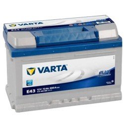 Varta E43 | Batería 72Ah 680A Blue Dynamic