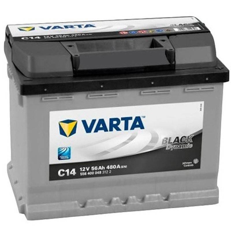 Varta C14 | Batería 56Ah 480A Black Dynamic