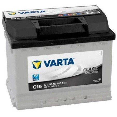 Varta C15 | Batería 56Ah 480A Black Dynamic