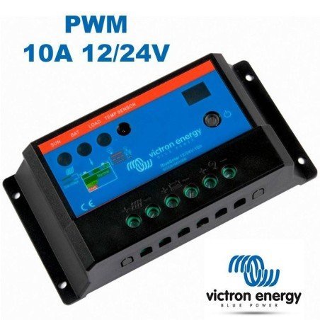 Regulador PWM 10A 12/24V | Victron BlueSolar Light