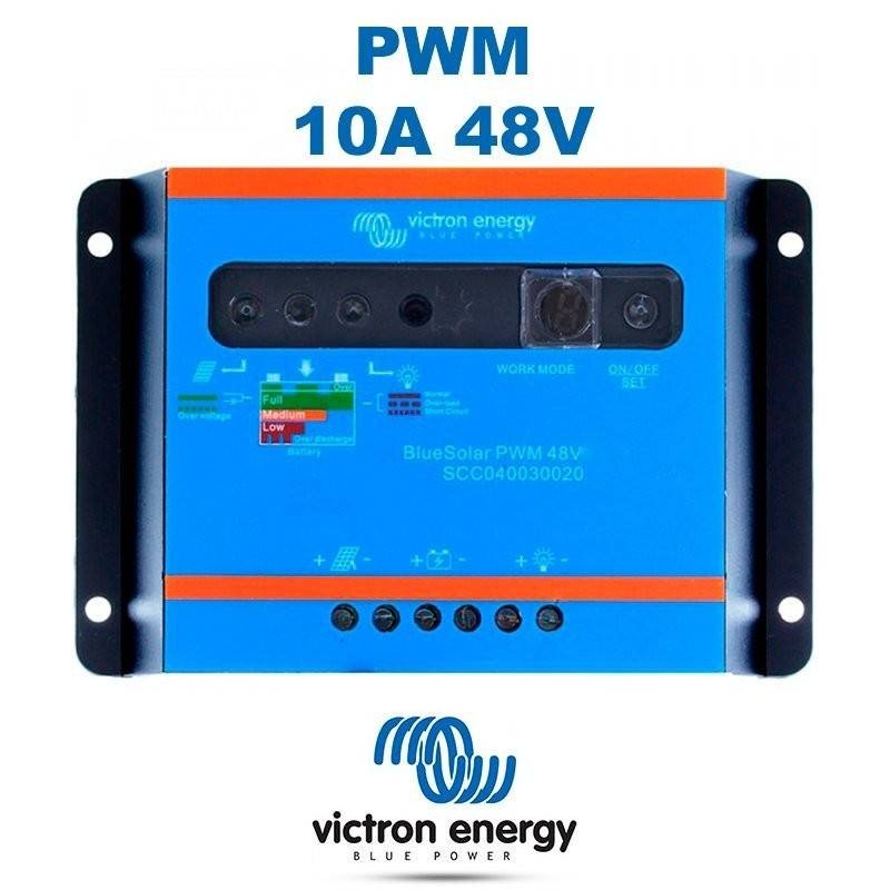 Regulador PWM 10A 48V Máx | Victron BlueSolar Light Regulador PWM 10A 48V Máx | Victron BlueSolar Light