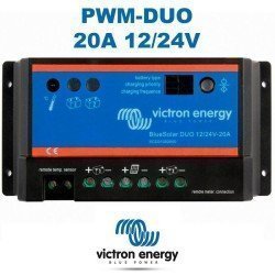 Regulador PWM 20A 24V Máx | Victron BlueSolar DUO