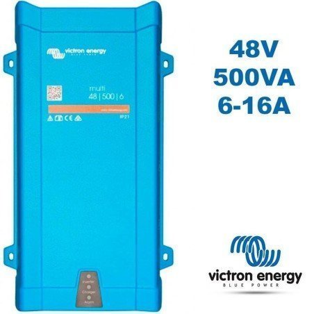 Inversor Cargador 48V 500W. Cargador de 6-16A | Victron Phoenix Multiplus CMP485010000