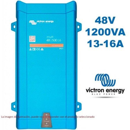 Inversor Cargador 48V 1200W. Cargador de 13-16A | Victron Phoenix Multiplus PMP482120000