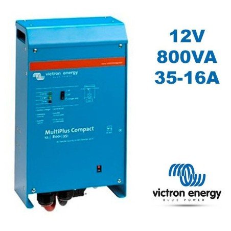 Inversor Cargador 12V 800W. Cargador de 35-16A | Victron Phoenix Multiplus C CMP128010000