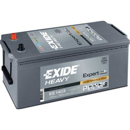 Exide EE1403 | Batería 140Ah 760A Strong PRO EFB+