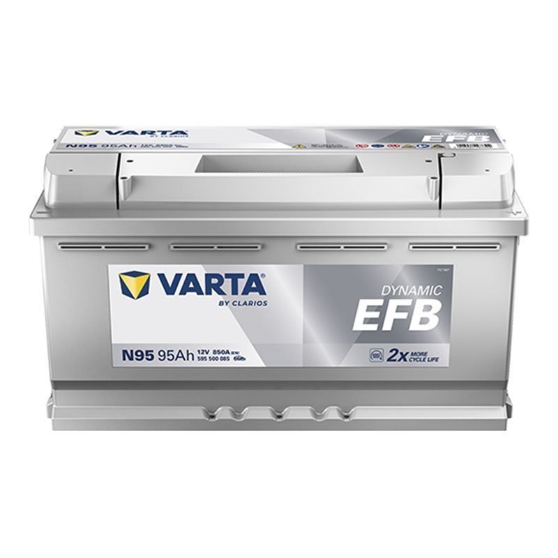  Varta N95 Dynamic EFB – 95Ah 850A 12V | Batería Start-Stop de Nueva Generación
