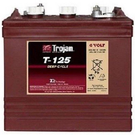 Trojan T125 | Batería 6V 240Ah Plomo abierto