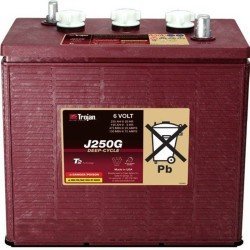 Trojan J250G | Batería 6V 235Ah Plomo abierto