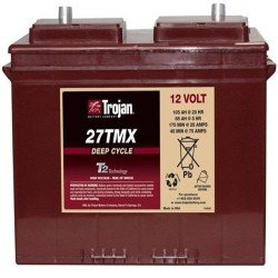 Trojan 27TMX | Batería 12V 105Ah Plomo abierto