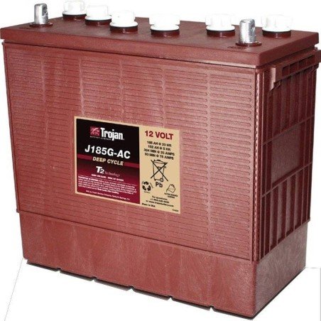 Trojan J185G-AC | Batería 12V 185Ah Plomo abierto