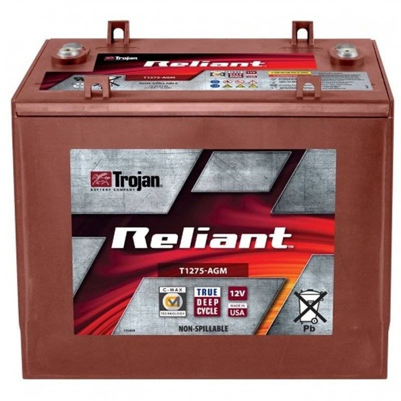 Trojan T1275 AGM | Batería 12V 132Ah AGM