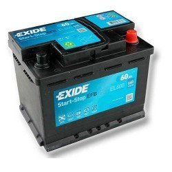 Exide EL600 | Batería 60Ah 640A EFB Start Stop