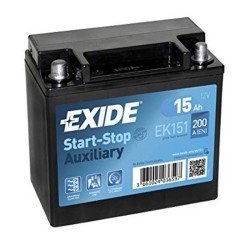 Exide EK151 | Batería 15Ah 200A Auxiliares