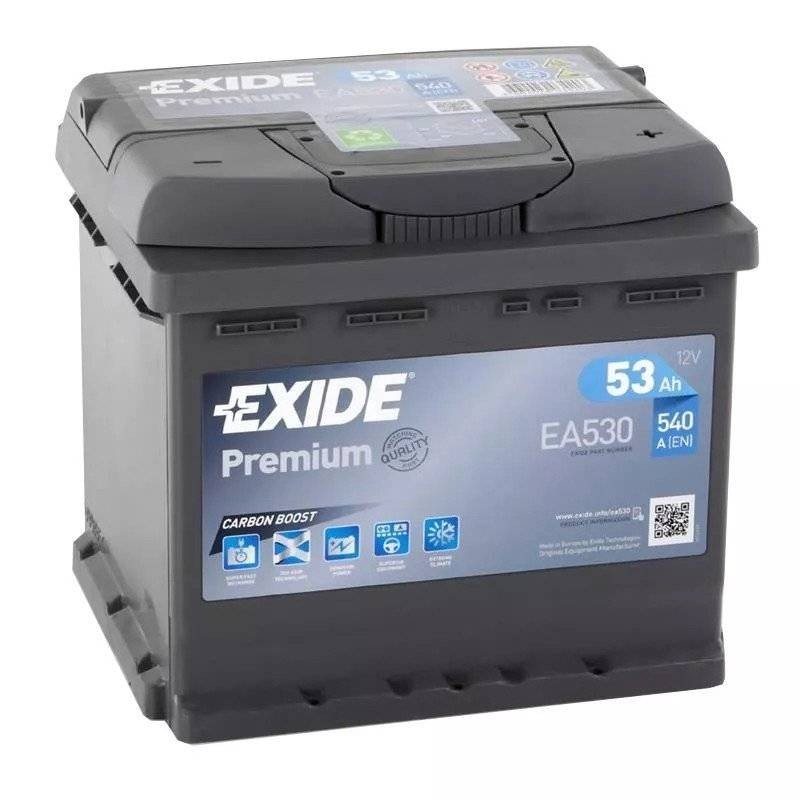 Exide EA530 | Batería 53Ah 540A Premium