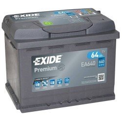 Exide EA640 | Batería 64Ah 640A Premium