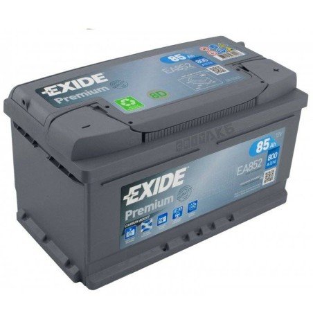 Exide EA852 | Batería 85Ah 800A Premium