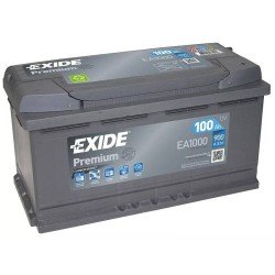 Exide EA1000 | Batería 100Ah 900A Premium