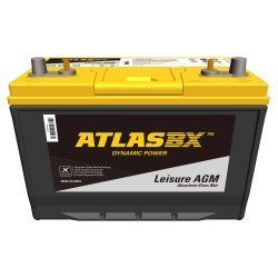 Atlasbx AGM M31-950 | Batería 12V 100Ah Dual AGM