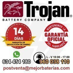 Trojan T890 | Batería 8V 190Ah Plomo abierto