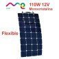 Panel solar flexible 110W Monocristalino 12V | ME Solar (1070x540x3)