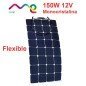 Panel solar flexible 150W Monocristalino 12V | ME Solar (1760x540x3)