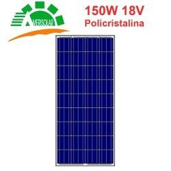 Panel solar 150W Policristalino 18V | AmeriSolar (1480x673x40)