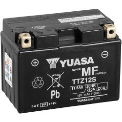 Yuasa TTZ12S-BS | Batería moto 12V 11Ah Positivo izquierda (Pack ácido incluido)