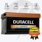 Duracell DA80 | Batería 80Ah 700A Advanced