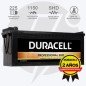 Duracell DP225SHD | Batería 225Ah 1150A Professional SHD