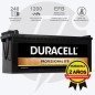 Duracell DP240EFB | Batería 240Ah 1200A Professional EFB