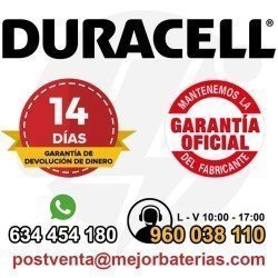 Duracell DE60EFB | Batería 60Ah 560A Extreme EFB