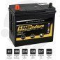 Batería coche 45Ah 390A Positivo izquierda | 238x129x237 AMPodium Batteries