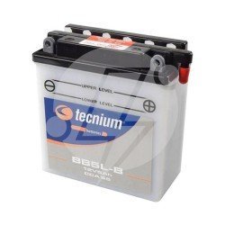 Batería YB5L-B | Tecnium 12V 5Ah Positivo derecha (Ácido incluido)