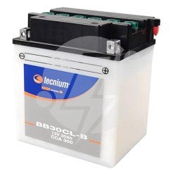 Batería YB30CL-B | Tecnium 12V 30Ah Positivo derecha (Ácido incluido)