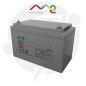 Batería cíclica AGM 125Ah C100 12V | Me Battery MEBA12-100 Caravanas y Embarcaciones