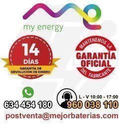 Batería cíclica AGM 8Ah C20 12V | Me Battery MEBA12-8