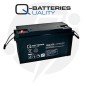 Q-Batteries 12LC-130 | Batería cíclica AGM 128Ah C20 12V