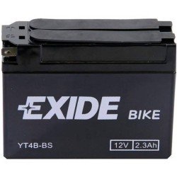 Exide YT4B-BS | Batería Moto 12V 2.3Ah AGM