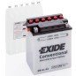 Exide YB14L-A2 | Batería Moto 12V 14Ah Plomo Abierto