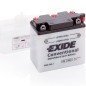 Exide Y6N6-3B-1 | Batería Moto 6V 6Ah Plomo Abierto