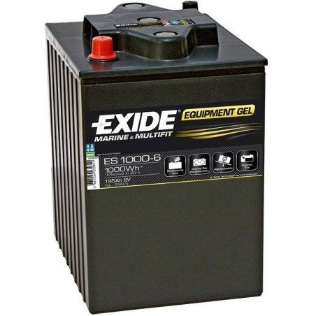 Exide ES1000-6 | Batería 6V 195Ah Equipment GEL