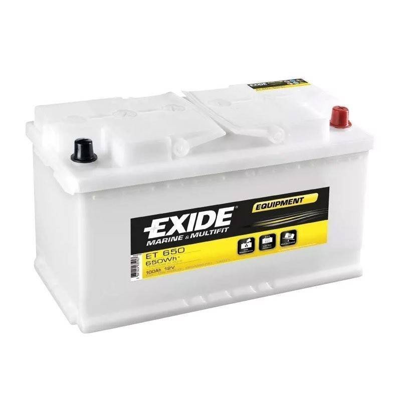 Exide ET650 | Batería 12V 100Ah Equipment