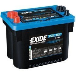 Exide EP450 | Batería 12V 50Ah Dual AGM