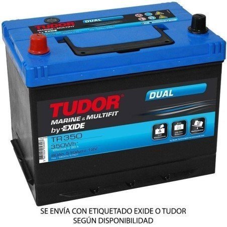 Exide ER350 | Batería 12V 80Ah Dual