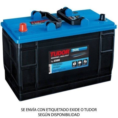 Exide ER550 | Batería 12V 115Ah Dual