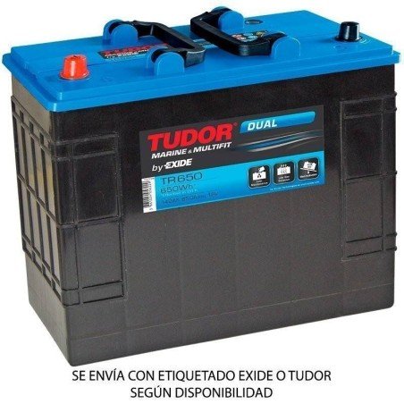 Exide ER650 | Batería 12V 142Ah Dual