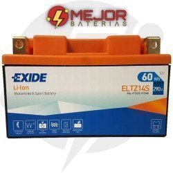 Exide ELTZ14S Litio moto | Batería de Litio 60Wh 290A (Con indicador de carga)