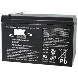 MK Powered ES9-12 | Bateria 12V 9Ah Serie AGM